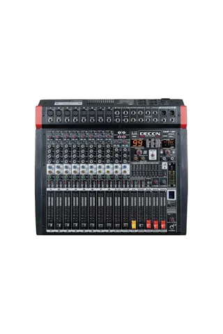 Decon DMP-12P 8 Kanal Mono / 2 Kanal Stereo Power Mixer (2x650Watt)