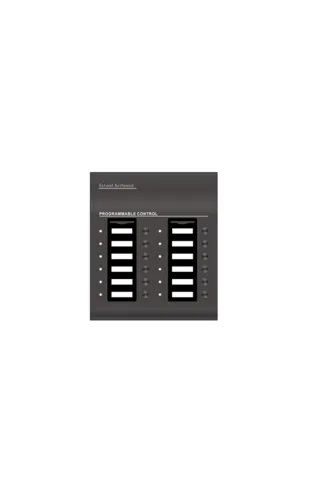 Decon DP-EVAC12K 12 Zone Keypad for remote microphone DP-EVAC-1000RP