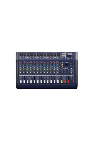 Decon WM-1202FX 12 Kanal 2 X 280W Power Mixer
