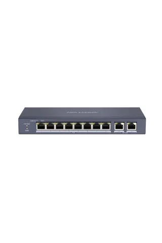 Hikvision DS-3E0310P-E/M 8 Ports PoE + 2 Port GB Uplink Switch