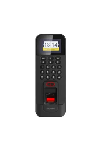 Hikvision DS-K1T804AEF Geçiş Kontrol Terminali (Proximity Kart Okuyucu + Parmak İzi + Tuş Takımı)
