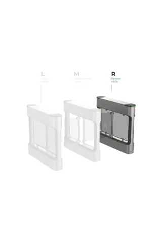 Hikvision DS-K3B411BLX-R Kanatlı Bel Turnikesi