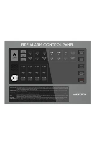 Hikvision HF-C104 4 Bölge Konvansiyonel Yangın Alarm Paneli