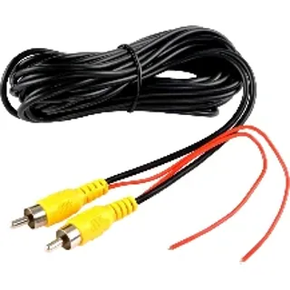 Kasliva KL-HRCA06 RCA Erkek - RCA Erkek + Power Görüntü Kablosu 6 Metre