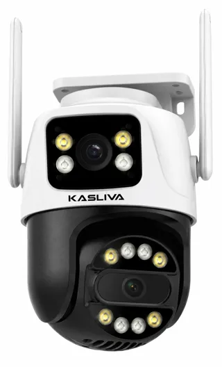 Kasliva KL-S304 4MP 2 Kameralı PTZ WiFi Kamera