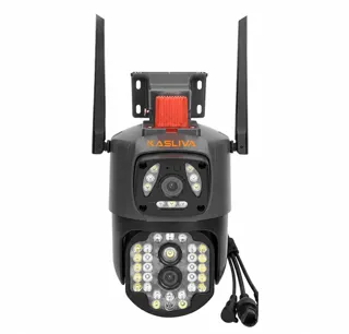 Kasliva KL-S321 4MP 2 Kameralı PTZ WiFi Hoparlörlü Kamera