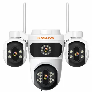 Kasliva KL-S323 6MP 3 Kameralı PTZ WiFi Kamera