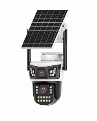 Kasliva KL-S425 4MP 2 Kameralı Solar PTZ 4G Sim Kartlı Kamera