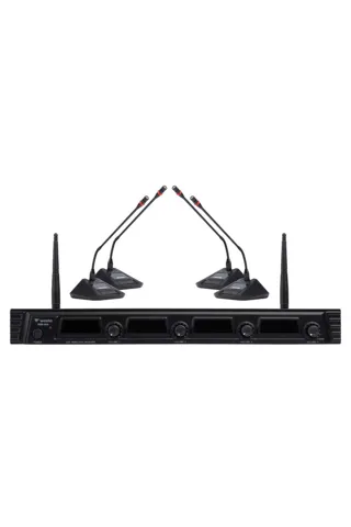 Westa WM-404C 4 Kanal UHF Masa Mikrofon Seti