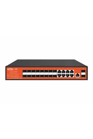 Wi-Tek WI-CGS5026 18SFP+8GE 802.3af/at Cloud L2 Managed Fiber Aggregation Switch