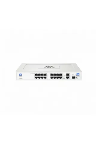 Wiking WK-PS320GF 16 Port Gigabit PoE, 2 Port Gigabit Uplink, 1 SFP Port Switch
