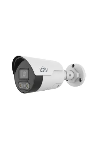 UNV IPC2124LE-ADF28KMC-DL 4 MP Çift Işıklı IP Bullet Kamera Sesli